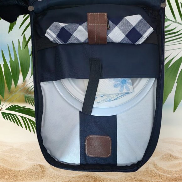 NWOT PICNIC PLUS 2 Person picnic backpack NWOT - Picture 5 of 9